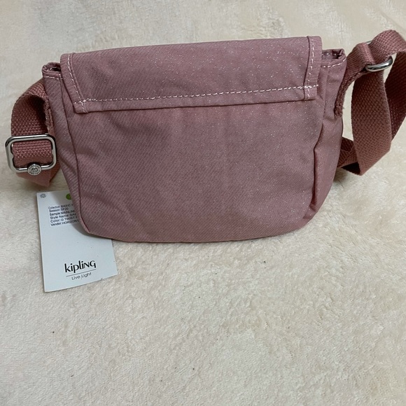 ✅NWT Authentic Kipling Crossbody Mini - Twist Pink - Picture 5 of 9